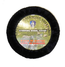 Load image into Gallery viewer, SHEEPSKIN STEERING WHEEL COVER