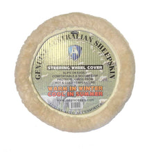 Load image into Gallery viewer, SHEEPSKIN STEERING WHEEL COVER