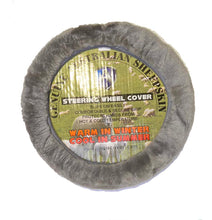 Load image into Gallery viewer, SHEEPSKIN STEERING WHEEL COVER