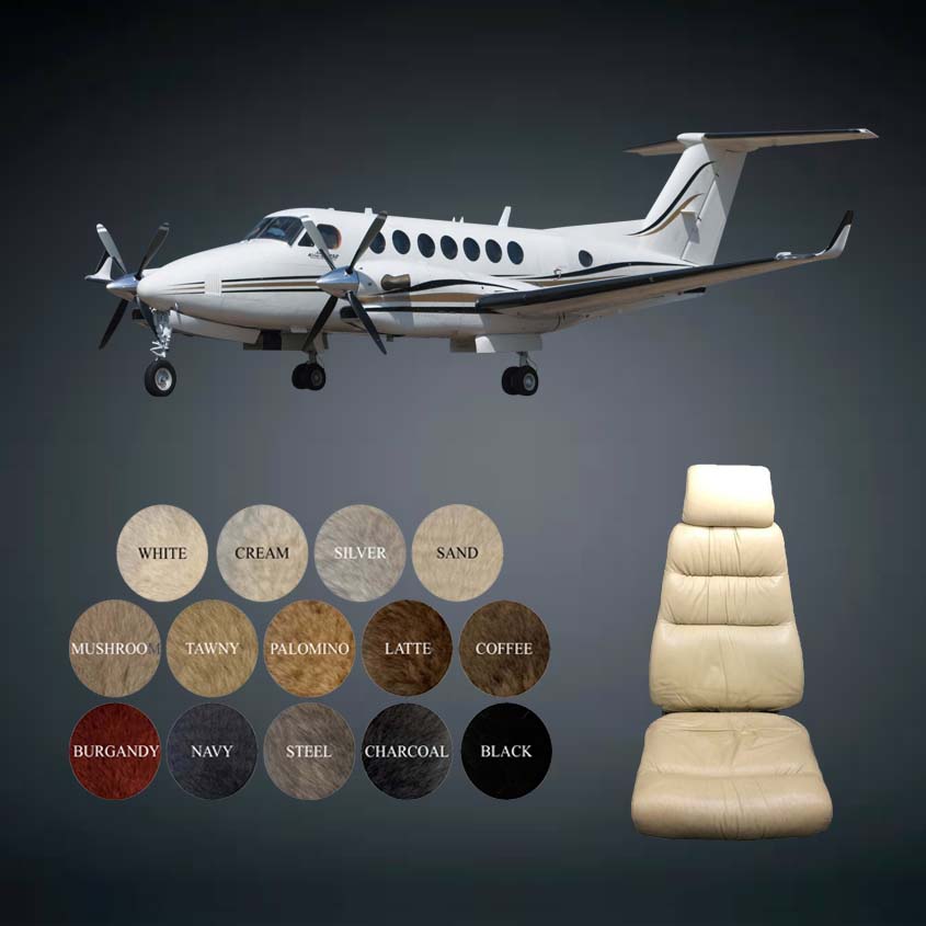 Beechcraft Sheepskin Covers