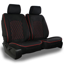 Load image into Gallery viewer, AEGIS COVER SEMI CUSTOM LEATHERETTE SUEDE/DIAMOND SEAT COVER
